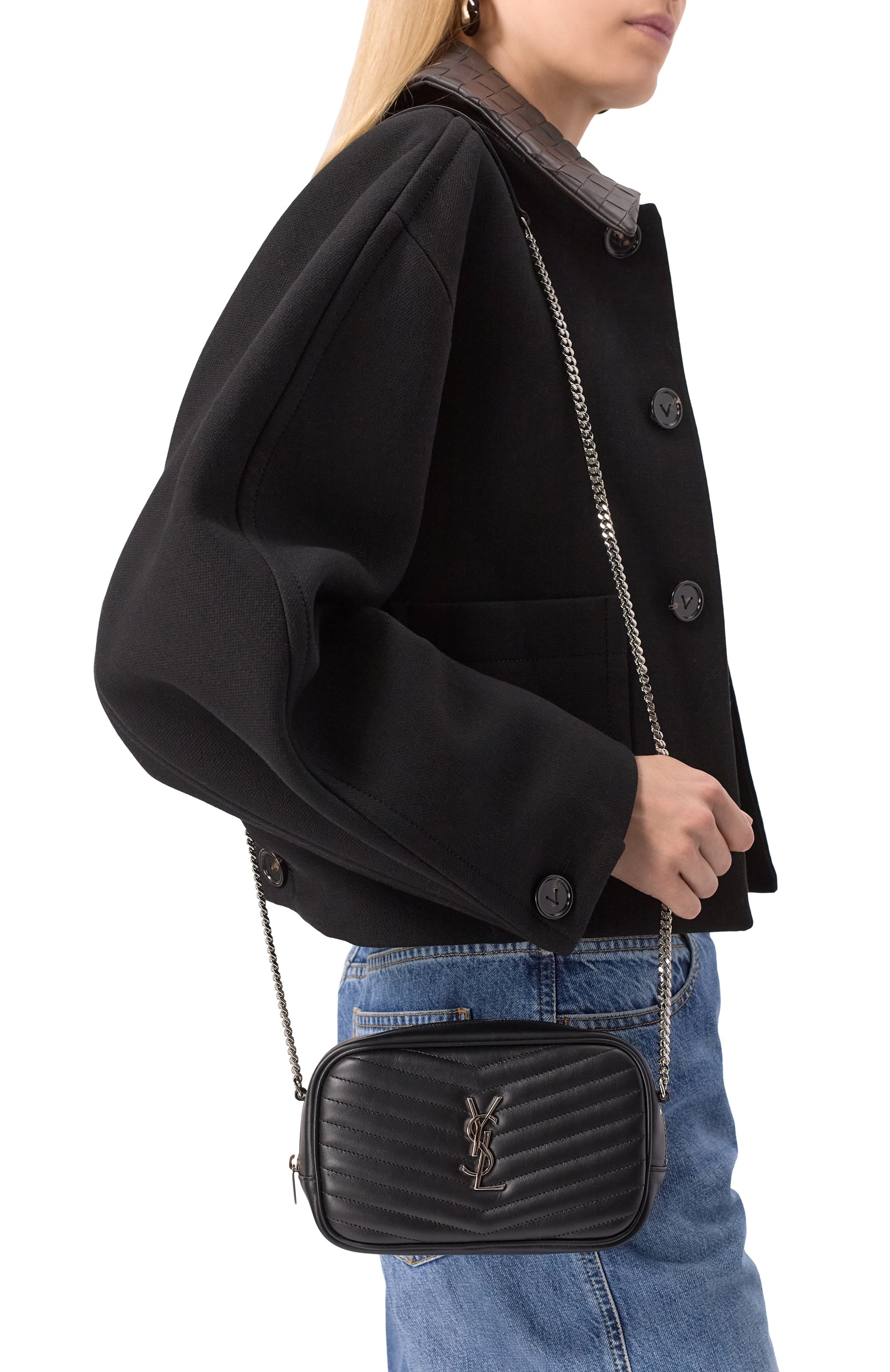 Сумка lou mini SAINT LAURENT, арт. 748849/DV702, фото 2