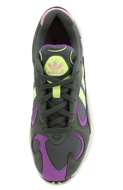 Комбинированные кроссовки yung 1 ADIDAS ORIGINALS, арт. BD7655, фото 5