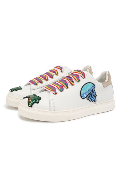 Кожаные кеды TWINSET, арт. GCJ144/35-40, фото 1