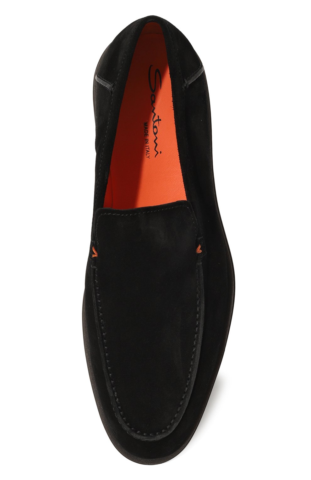 Замшевые лоферы SANTONI, арт. MGDG17824SM0BSJ1, фото 6