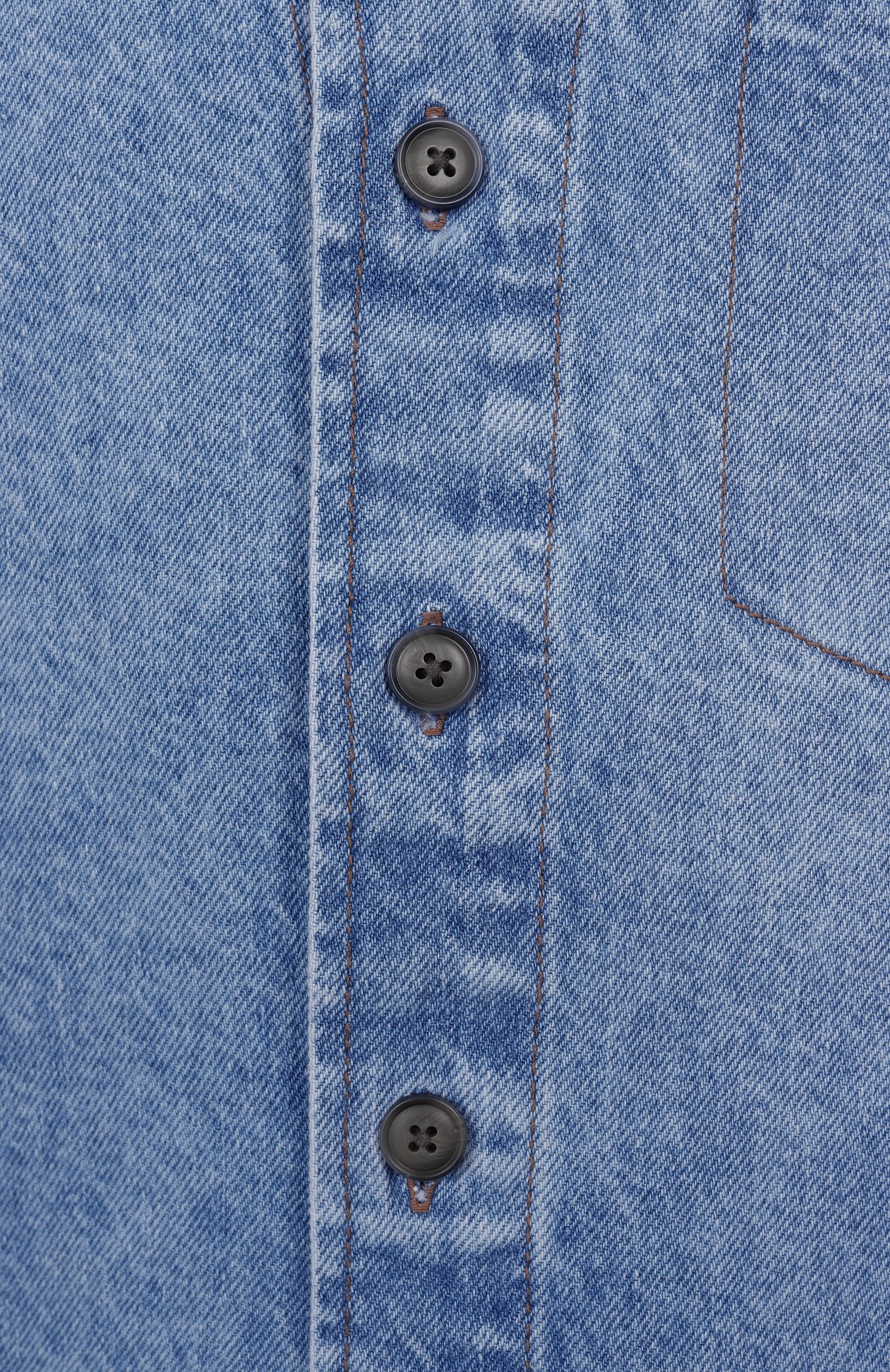 Джинсовая рубашка BOSS ORANGE, арт. 50538203, фото 6