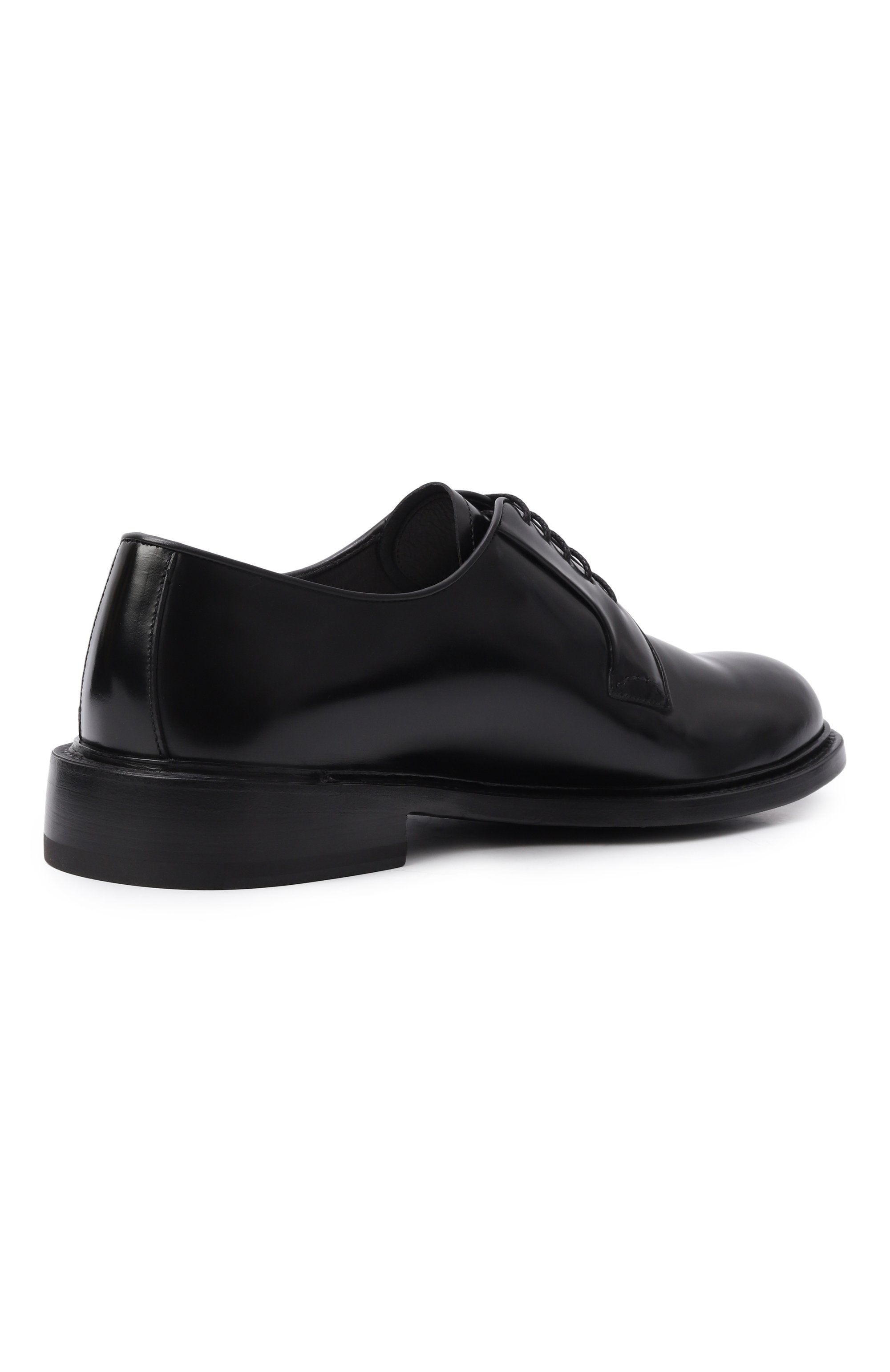 Кожаные дерби BARRETT черного цвета по цене 71600 руб., арт. 251U074.1/P0LISHED B, фото 4 Кожаные дерби BARRETT, арт. 251U074.1/P0LISHED B, фото 4