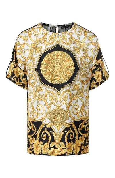 Женский шелковый топ VERSACE, арт. A82352/A228617