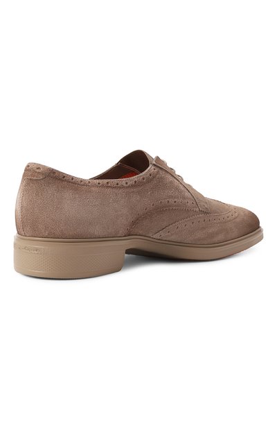 Замшевые дерби easy SANTONI, арт. MGEG19033TAUXGEX, фото 5