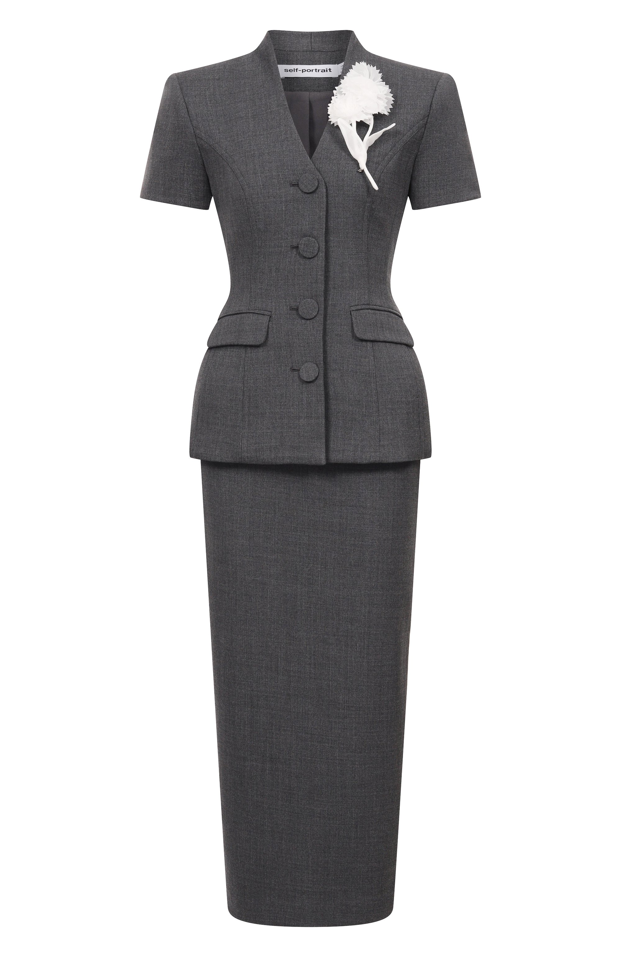 Платье SELF-PORTRAIT, арт. RS26160MAGR, фото 1
