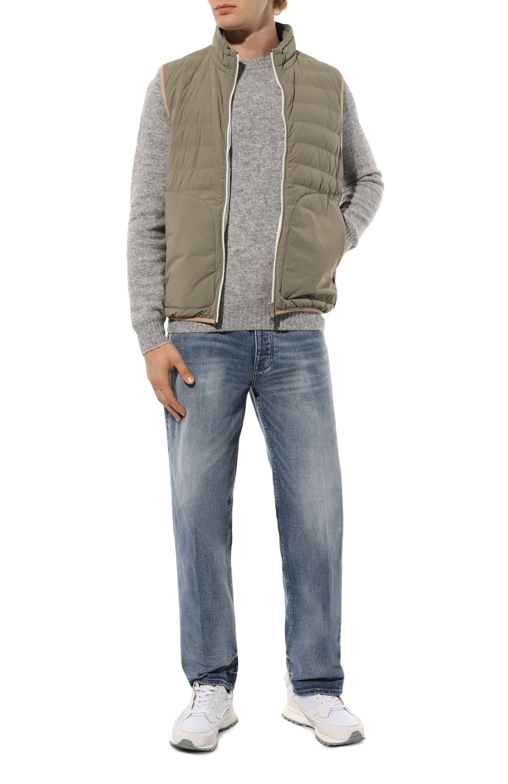 Пуховый жилет BRUNELLO CUCINELLI, арт. MM403B2226, фото 2