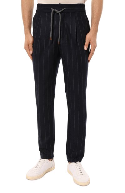 Шерстяные брюки BRUNELLO CUCINELLI, арт. ME259B2205, фото 3