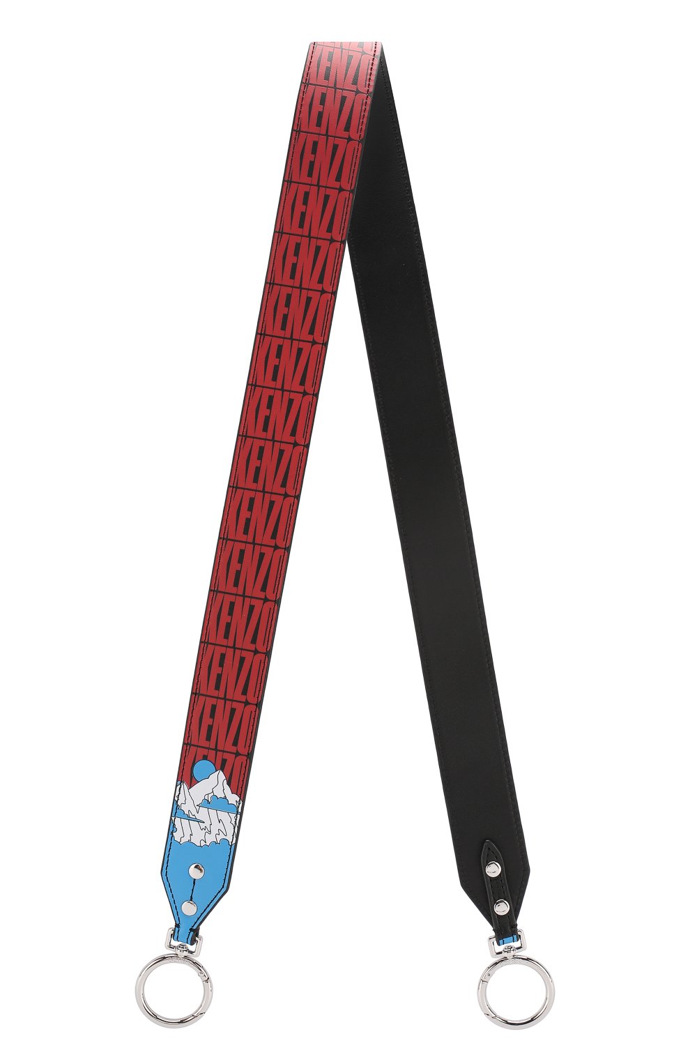 Кожаный ремень для сумки KENZO красного цвета по цене 17500 руб., арт. F962AC104L19, фото 1 Кожаный ремень для сумки KENZO, арт. F962AC104L19, фото 1