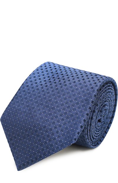 Шелковый галстук с узором RALPH LAUREN, арт. P64/XZ7AQ/XY7AQ, фото 1