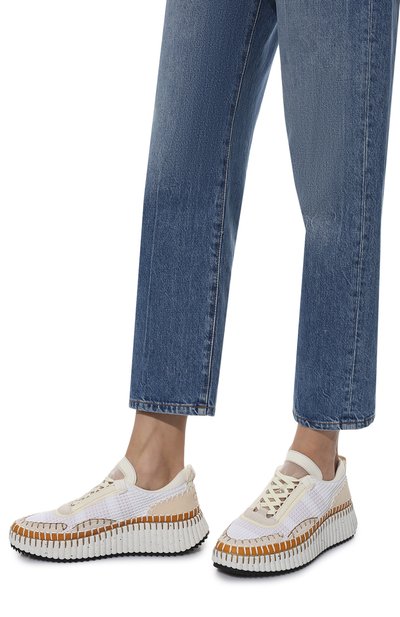Текстильные кроссовки nama CHLOÉ, арт. CHC22S579Y0, фото 3