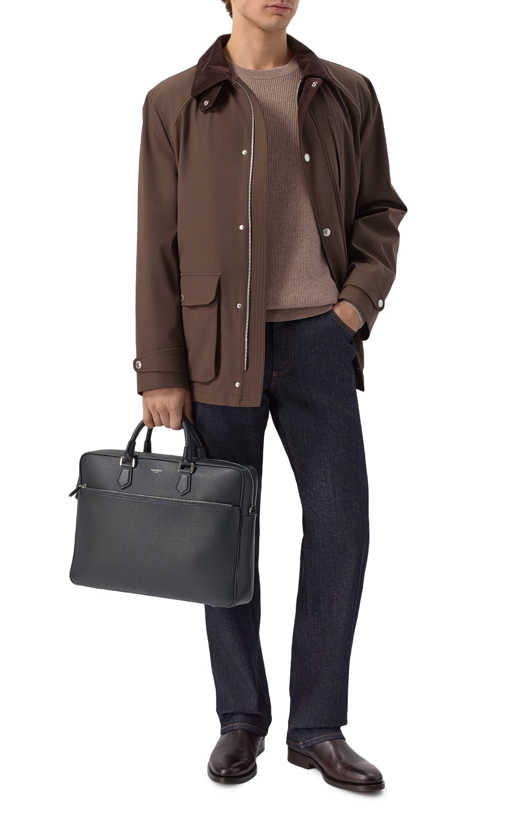 Портфель SERAPIAN MILANO, арт. SRCCHMLL706540Y, фото 7