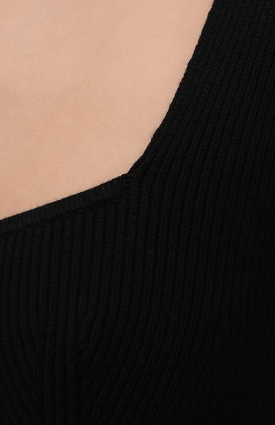 Топ HELMUT LANG черного цвета по цене 39650 руб., арт. L02HW702, фото 5 Топ HELMUT LANG, арт. L02HW702, фото 5