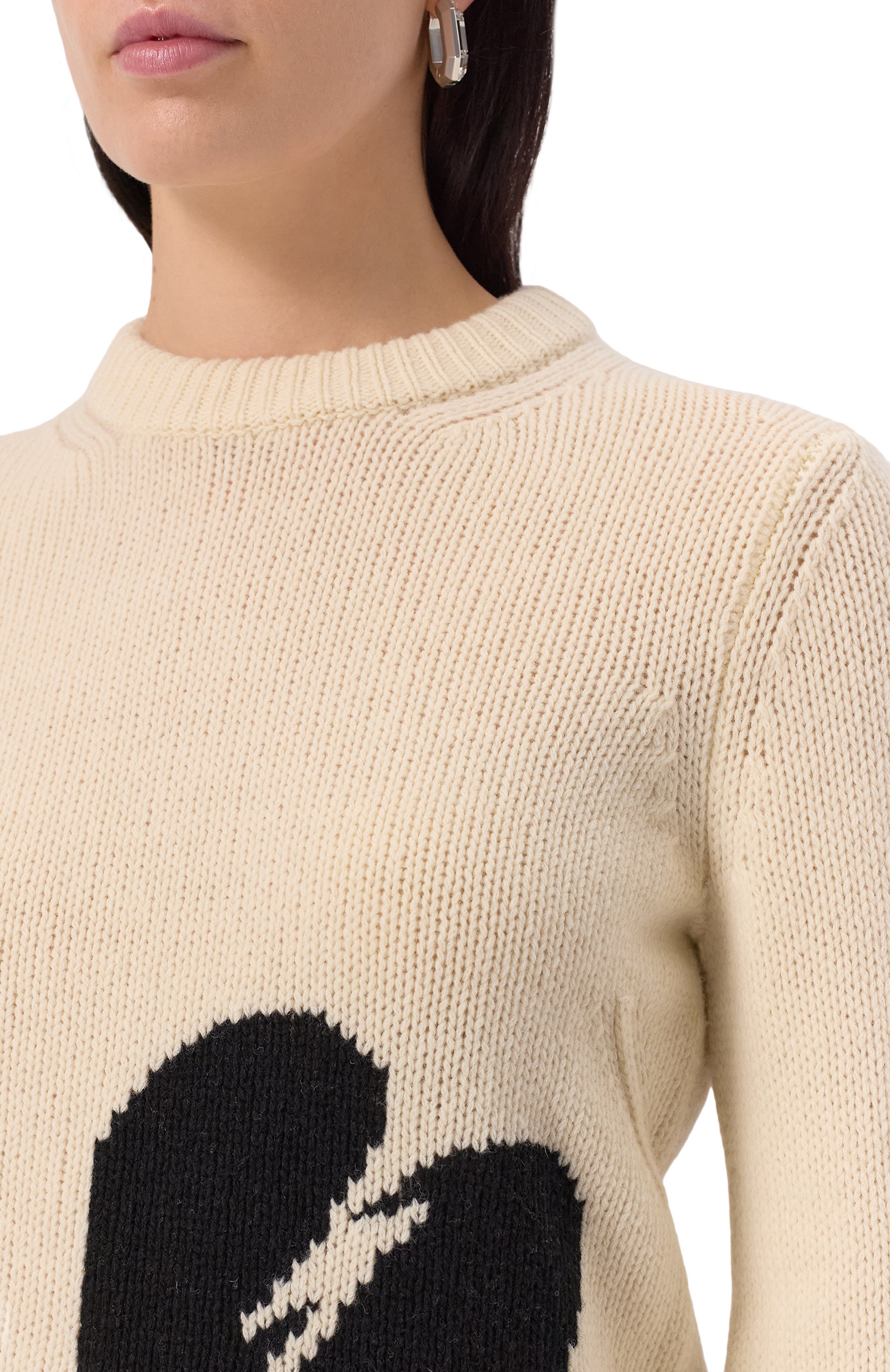 Шерстяной свитер ZADIG AND VOLTAIRE, арт. KWSW02767, фото 5