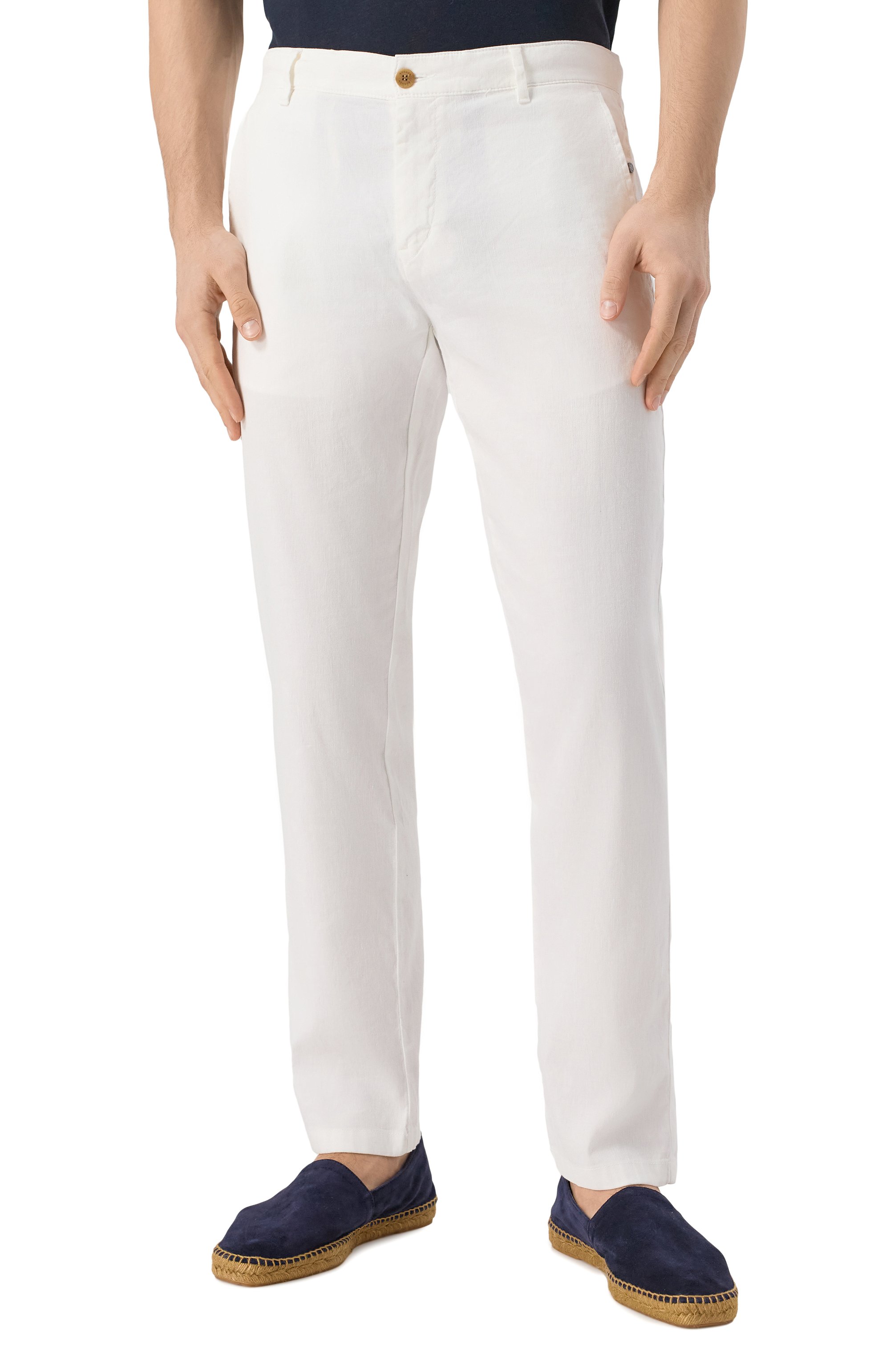 Брюки изо льна и хлопка BOGNER, арт. 18417335, фото 3