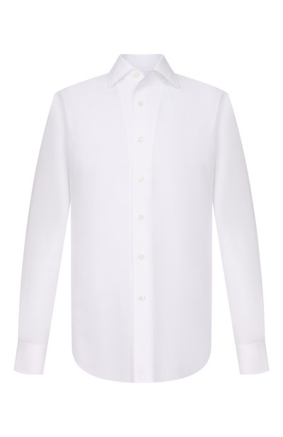 Мужская сорочка изо льна и хлопка ALESSANDRO GHERARDI, арт. D0UBLE/7639