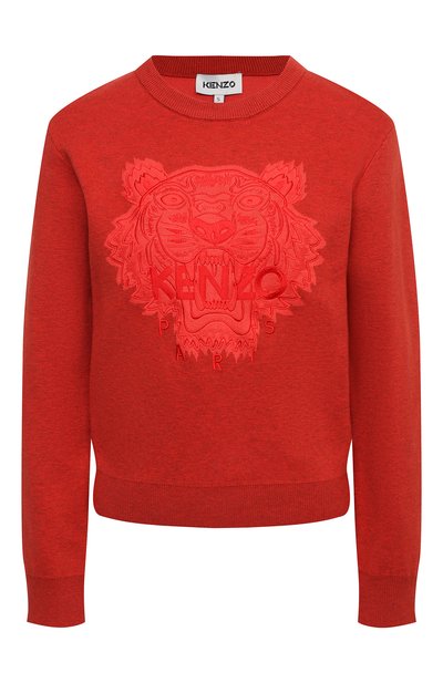 Женский пуловер из хлопка и шерсти KENZO, арт. FB52PU5843XA