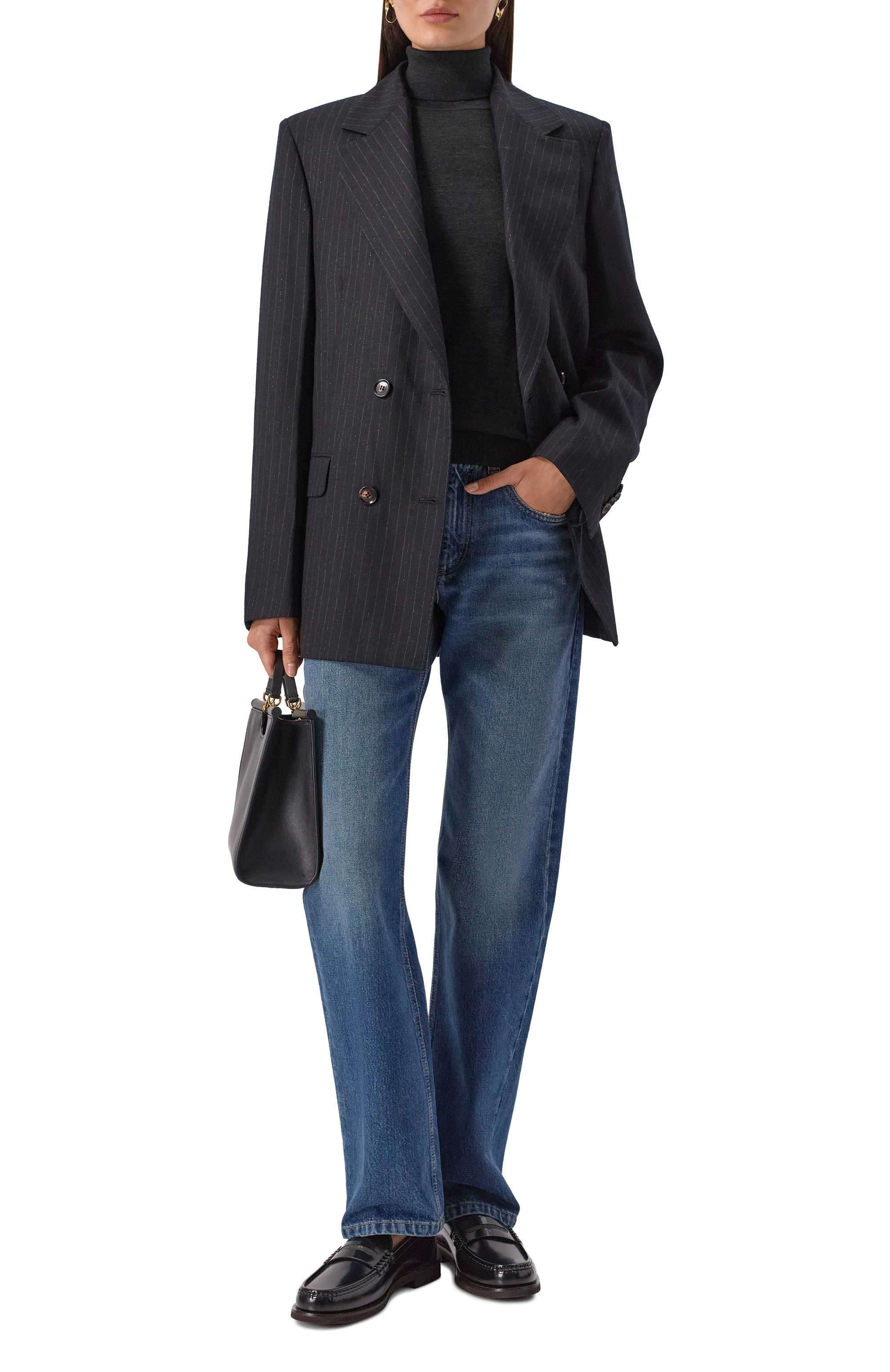 Шерстяная водолазка KITON, арт. D5771401015, фото 2