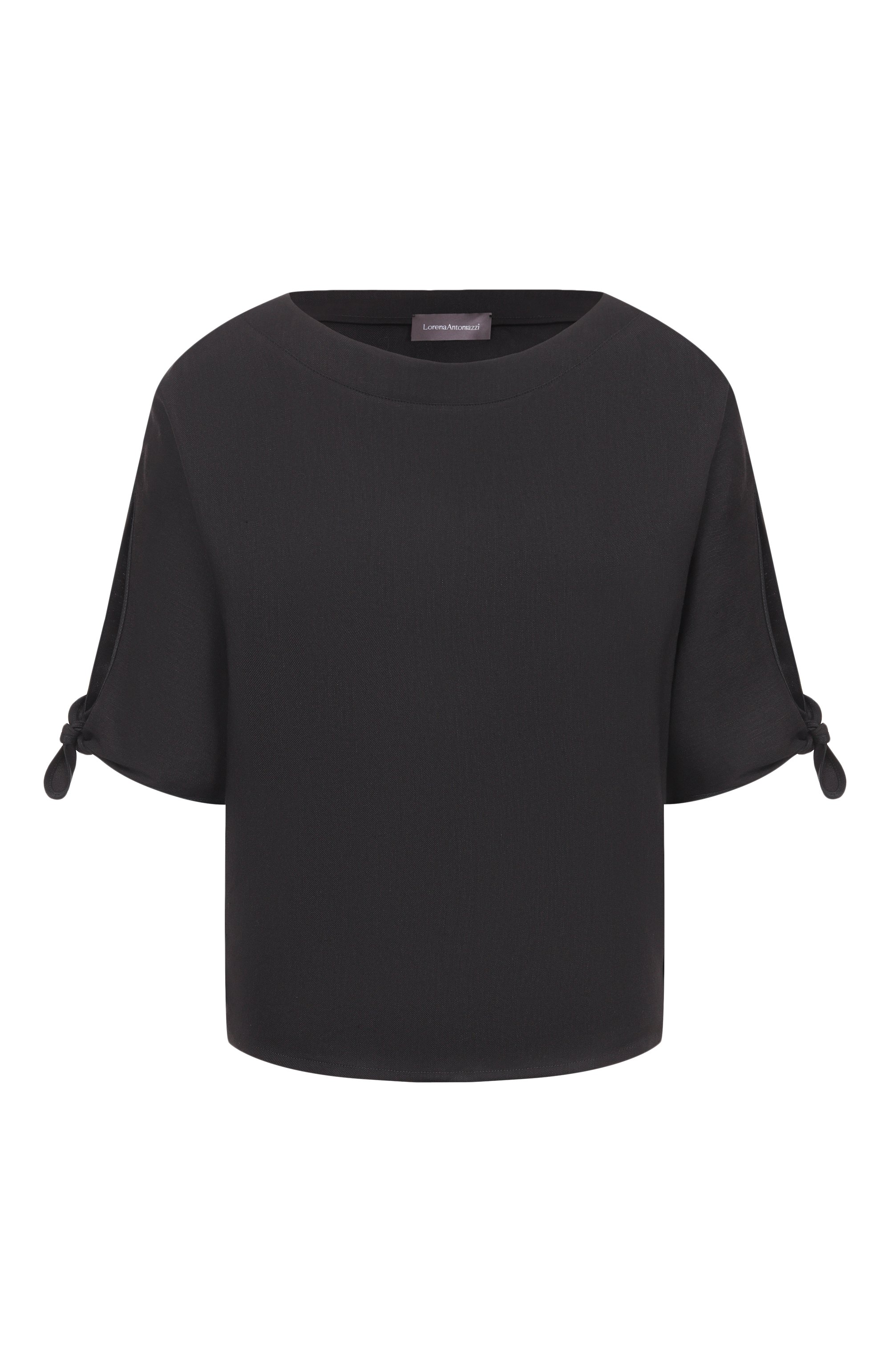 Футболка изо льна и вискозы LORENA ANTONIAZZI, арт. E2626TS52A/3347, фото 1
