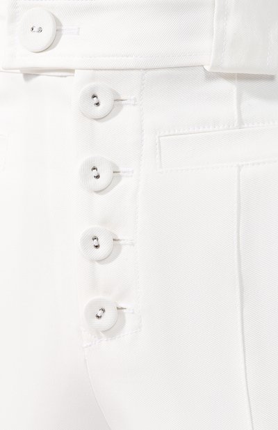 Хлопковые брюки PROENZA SCHOULER белого цвета по цене 79950 руб., арт. R1916004-AC090, фото 5 Хлопковые брюки PROENZA SCHOULER, арт. R1916004-AC090, фото 5