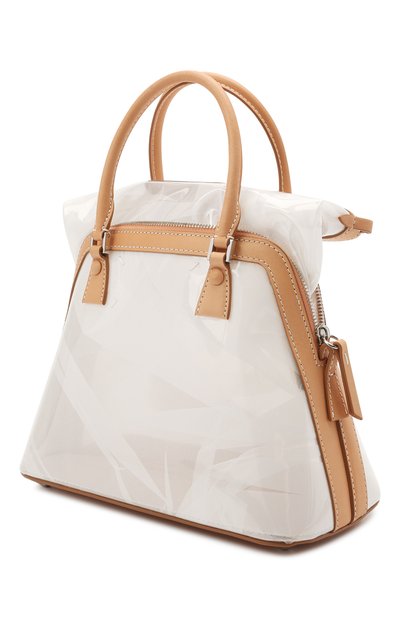 Сумка 5ac mini MAISON MARGIELA прозрачного цвета по цене 163000 руб., арт. S56WG0082/PS721, фото 3 Сумка 5ac mini MAISON MARGIELA, арт. S56WG0082/PS721, фото 3