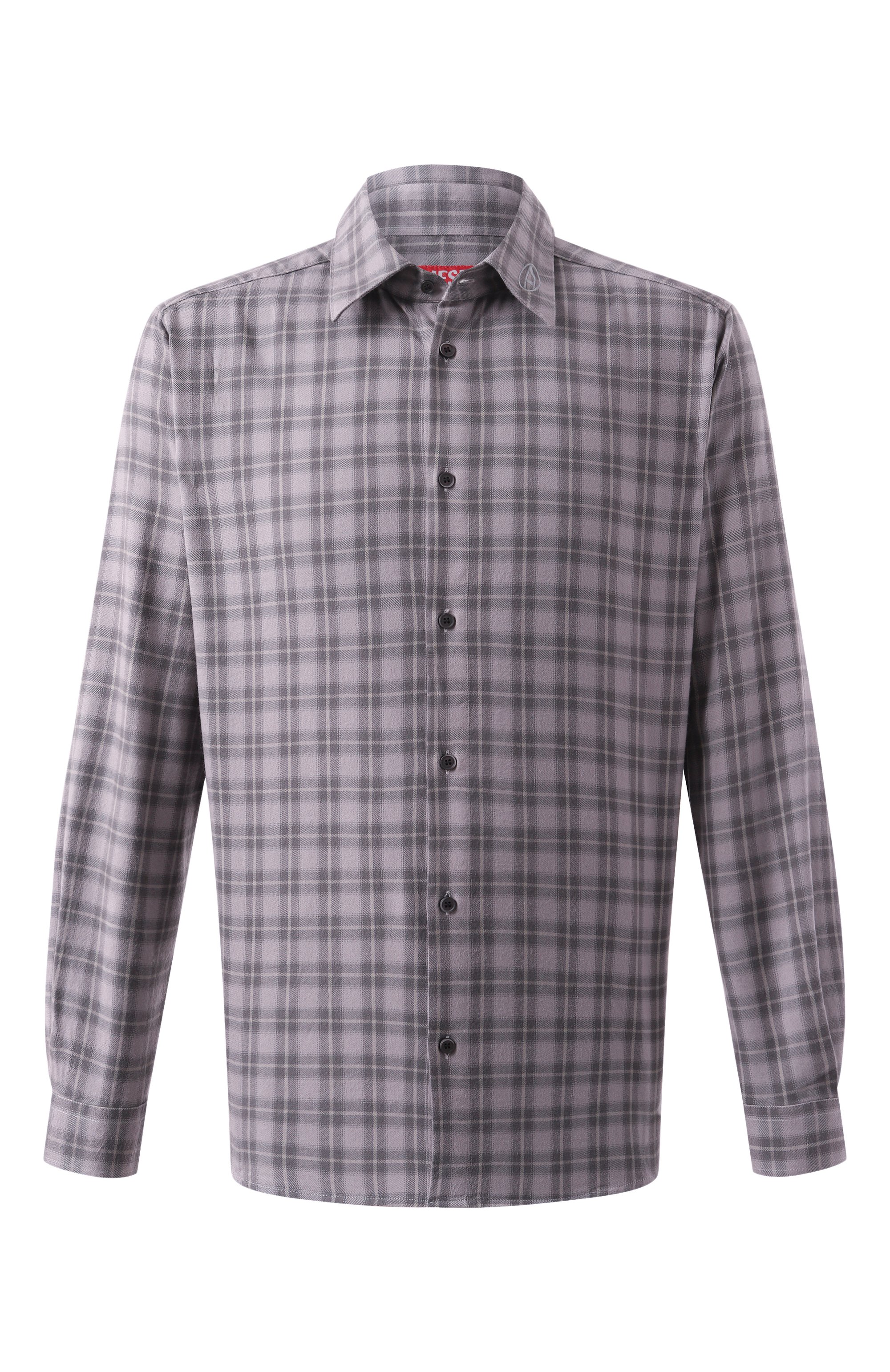 Рубашка из хлопка и вискозы DIESEL, арт. A16215/0TKAG, фото 1