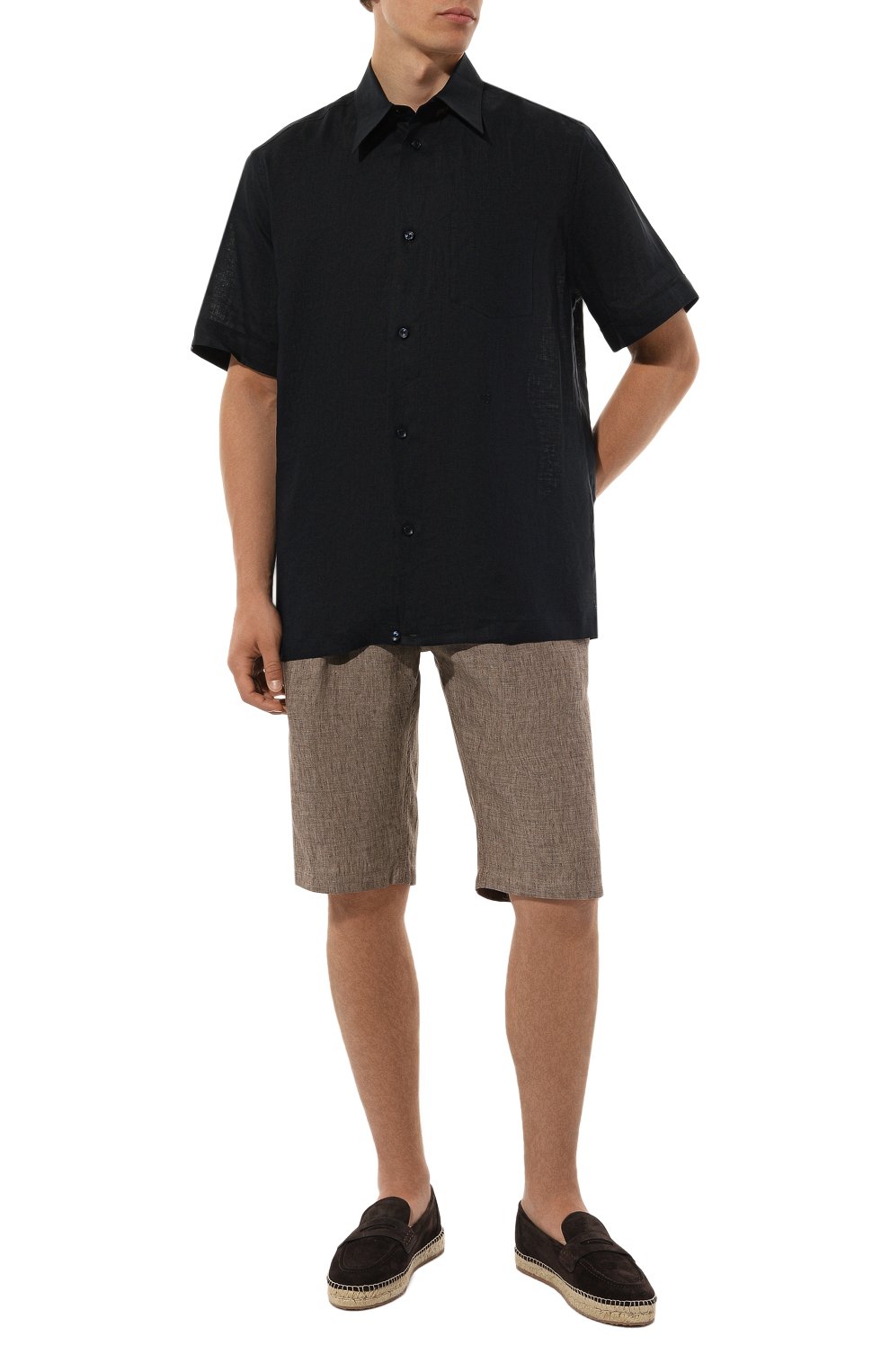 Льняные шорты STEFANO RICCI, арт. MFT4102121/L0005Q, фото 2