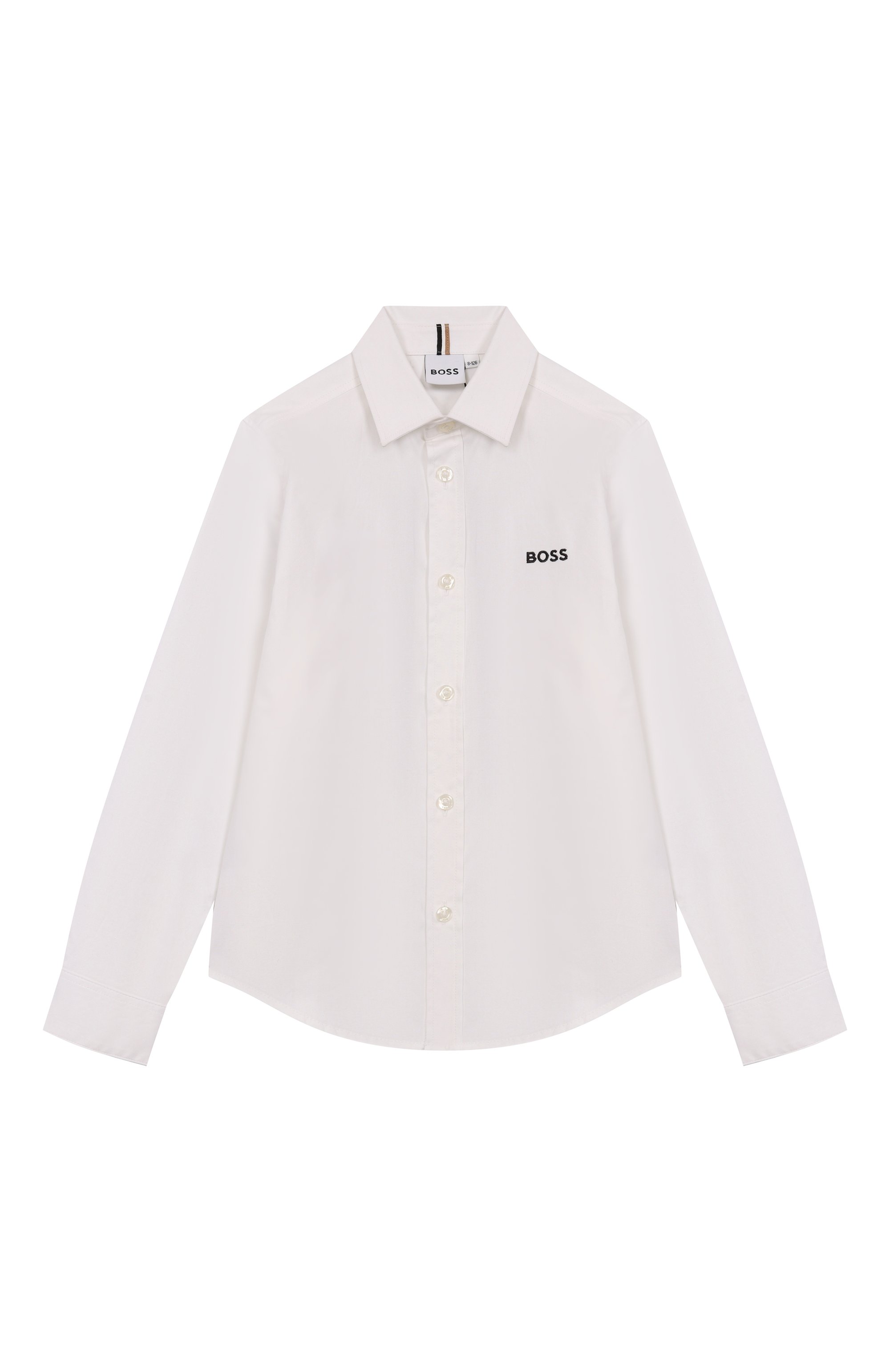 Хлопковая рубашка BOSS, арт. J51626/6A-12A, фото 1