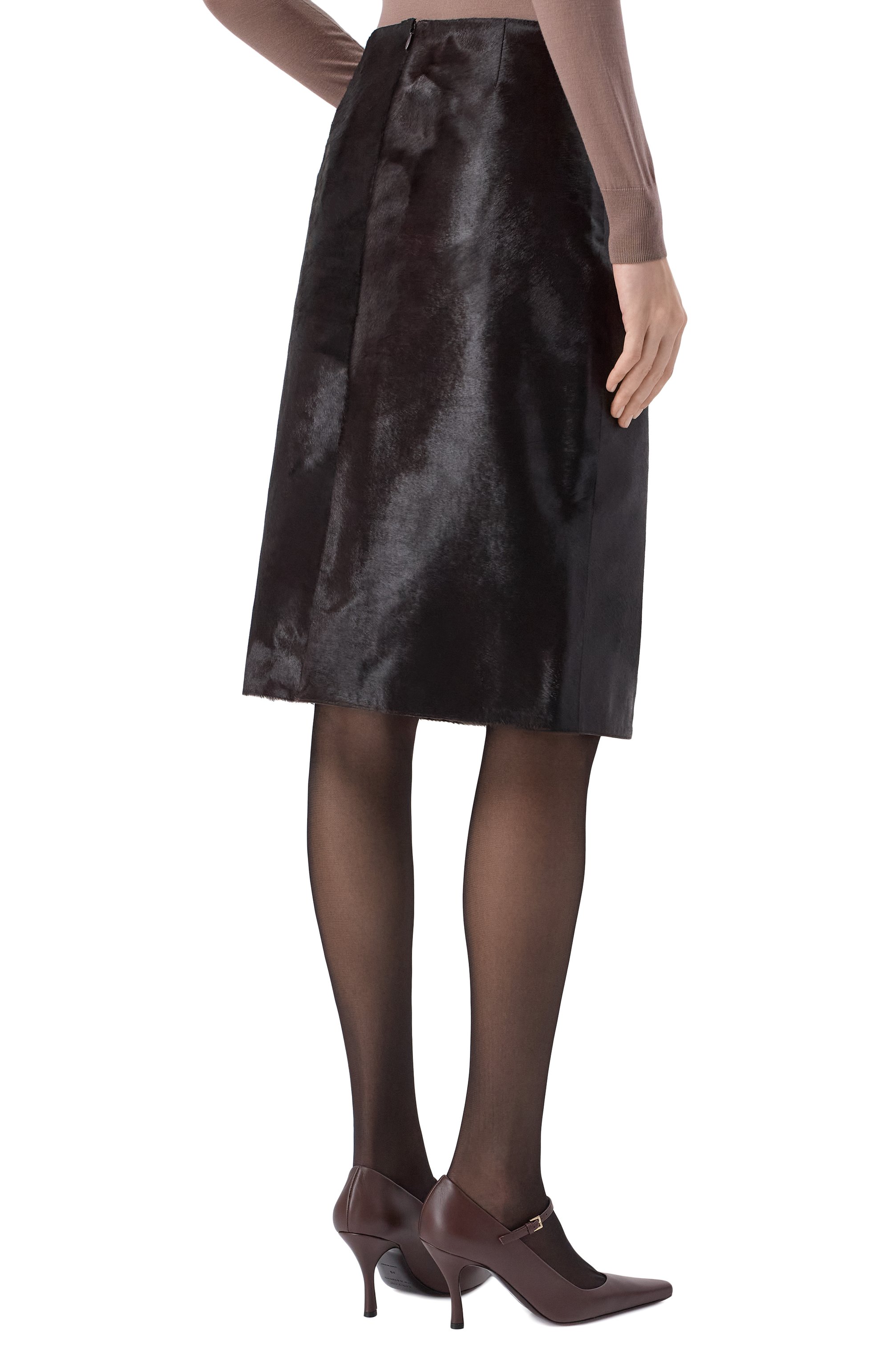 Кожаная юбка LOULOU DE SAISON, арт. MYRA, фото 4