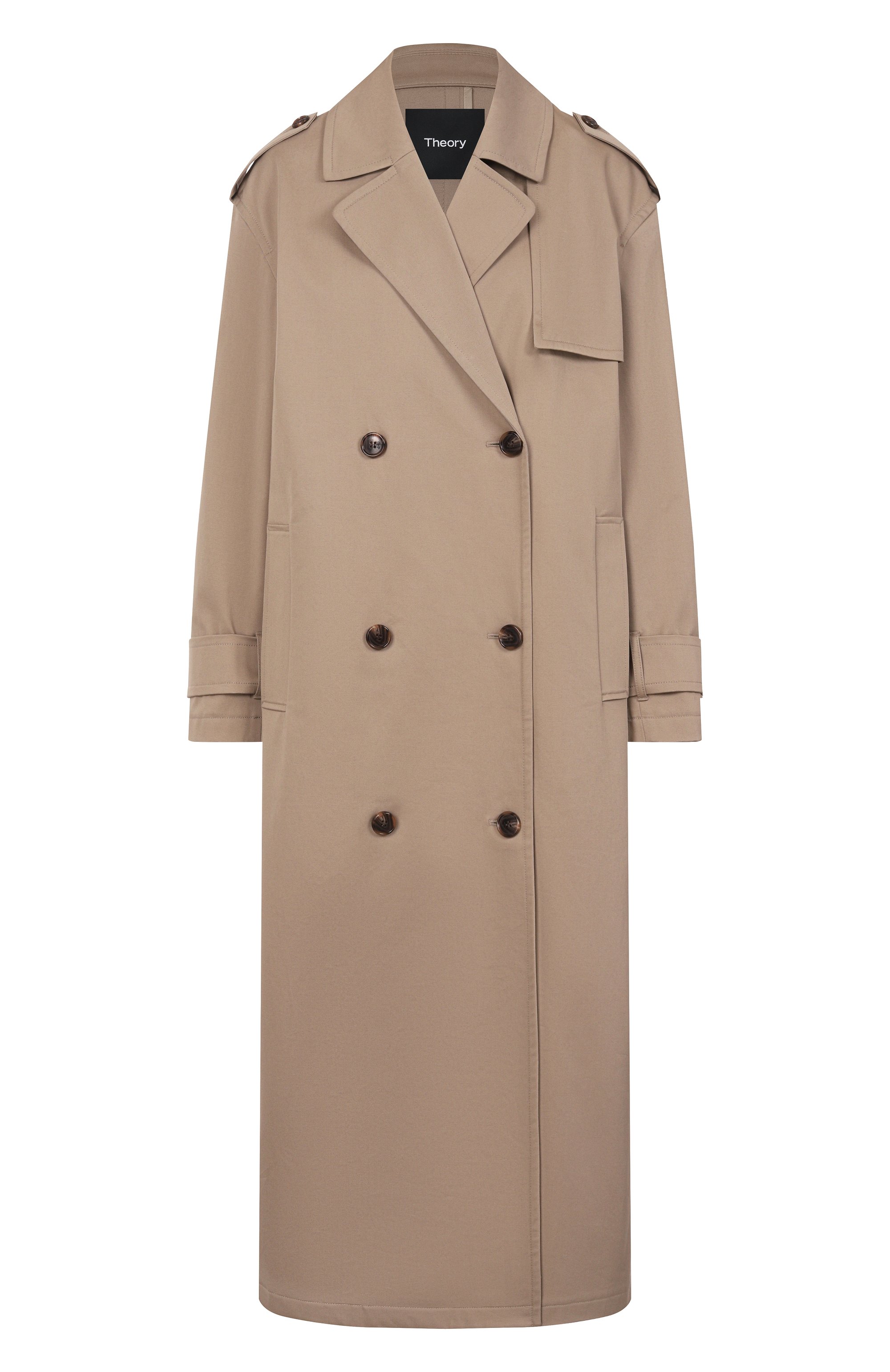 Хлопковый тренч THEORY, арт. P0104402, фото 1