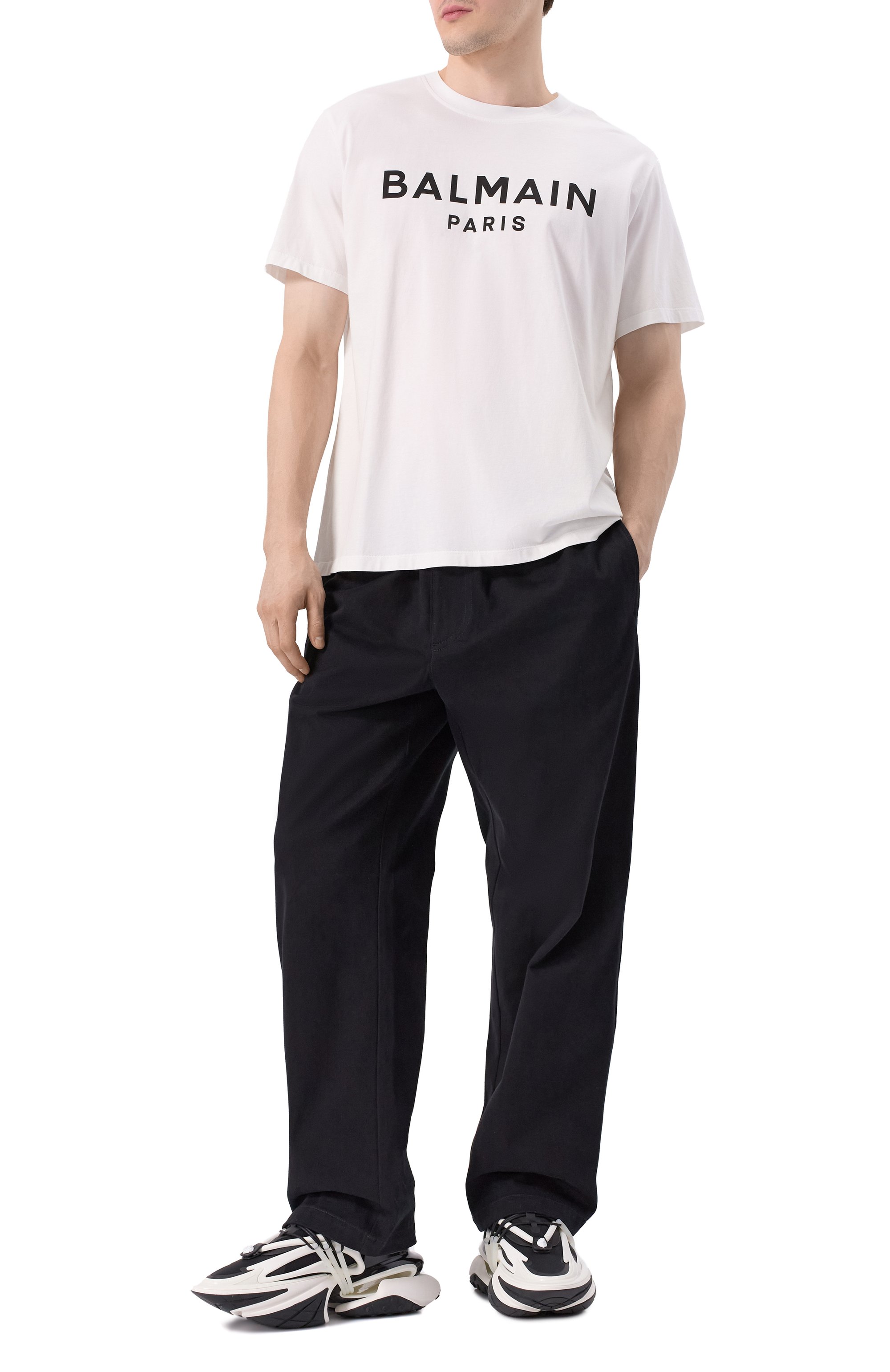 Комбинированные кроссовки unicorn BALMAIN, арт. BM1VJ309/KN0C, фото 2