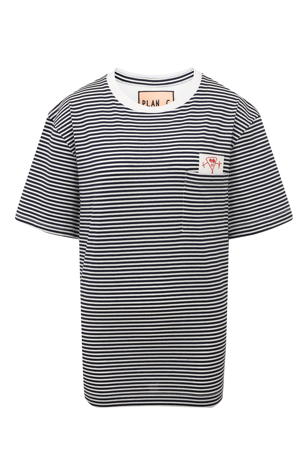 Хлопковая футболка PLAN C, арт. THCJD50JU0/TJ017, фото 1