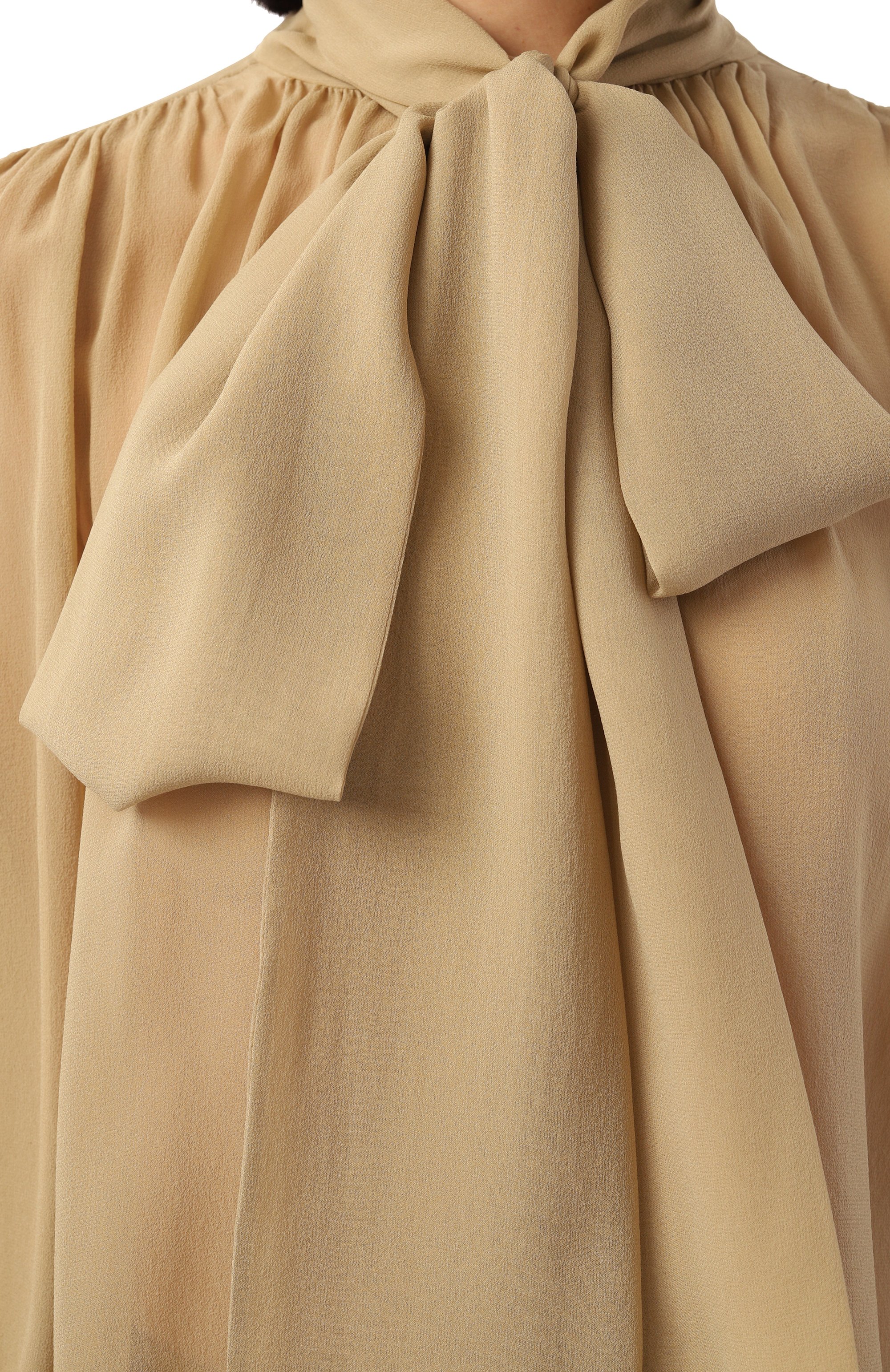 Шелковая блузка CHLOÉ, арт. CHC24WHT14123, фото 5