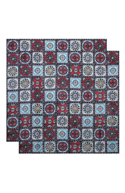 Шелковый платок византийский орнамент GOURJI, арт. T21VISRD7R/1, фото 5