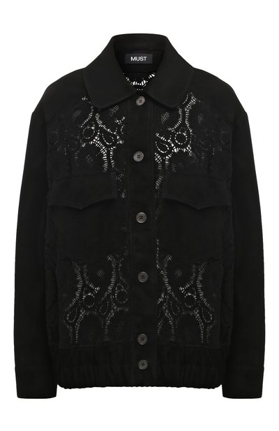 Женский комбинированный бомбер MVST, арт. TDBCK-Y105