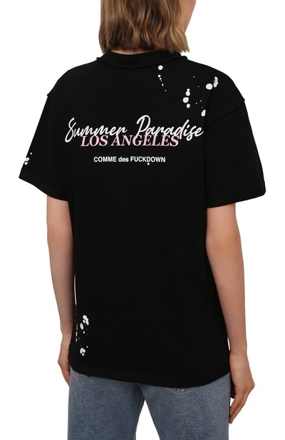Хлопковая футболка COMME DES FUCKDOWN, арт. CDFD1774STMM, фото 4