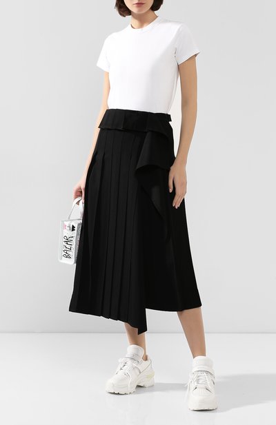 Шерстяная юбка YOHJI YAMAMOTO, арт. NC-S09-100, фото 2