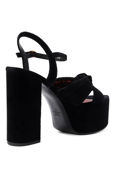 Бархатные босоножки crasher 125 VALENTINO, арт. 8W2S0NS1/WPJ, фото 5