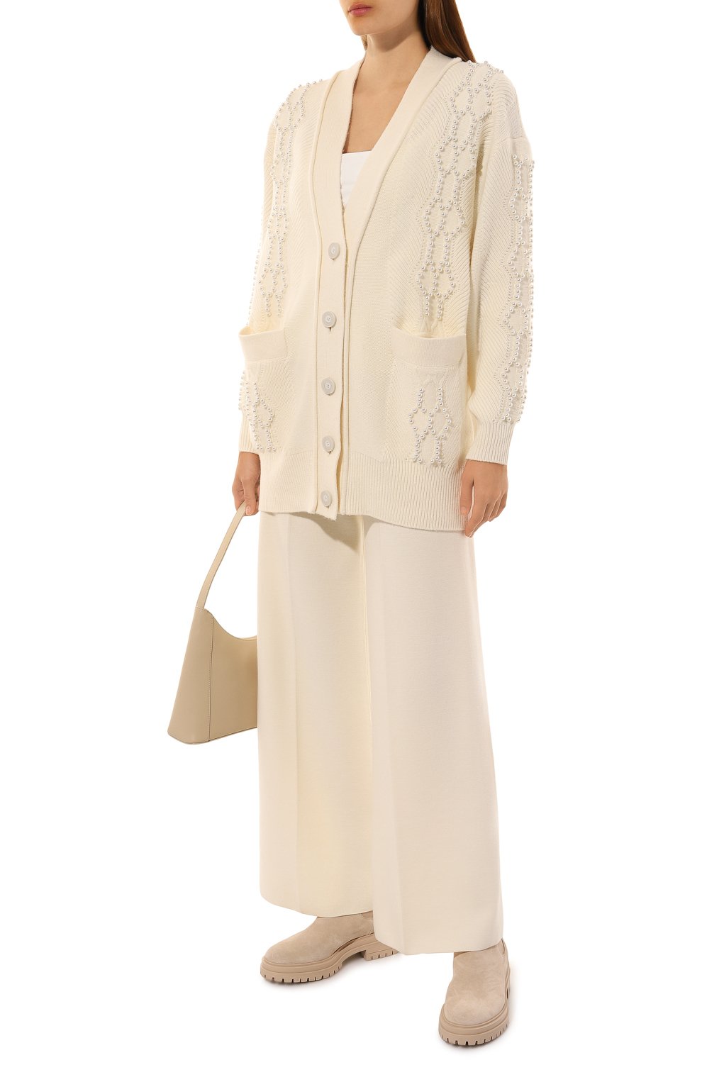 Кардиган из шерсти и кашемира FREEAGE, арт. W25.CR070.2030.101, фото 2