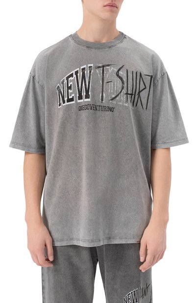 Хлопковая футболка DIEGO VENTURINO, арт. DVTS0NEW-T, фото 3