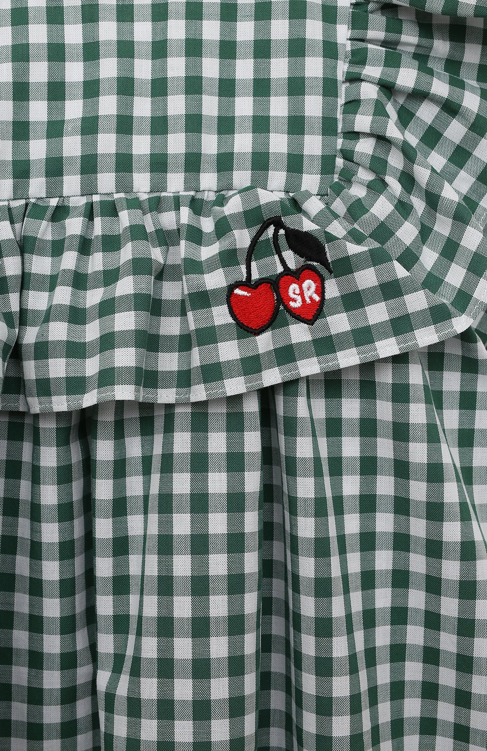 Хлопковое платье SONIA RYKIEL ENFANT, арт. 22S1DR04, фото 3