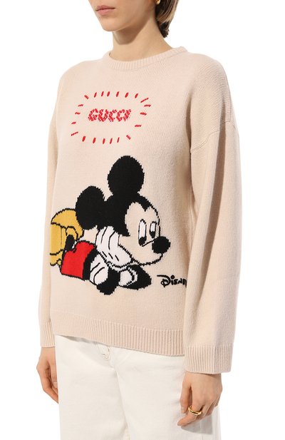 Хлопковый свитер disney x gucci GUCCI, арт. 606203 XKA7Q, фото 3