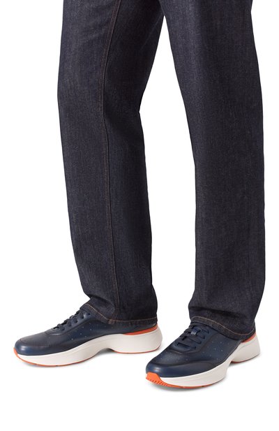 Кожаные кроссовки bounce SANTONI, арт. MBBG22070BART0IL, фото 3