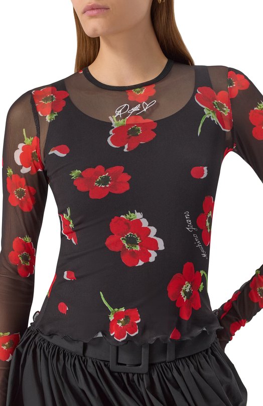 Топ M05CH1NO Jeans V1202/8241 Чёрный  V1202/8241 Фото 5