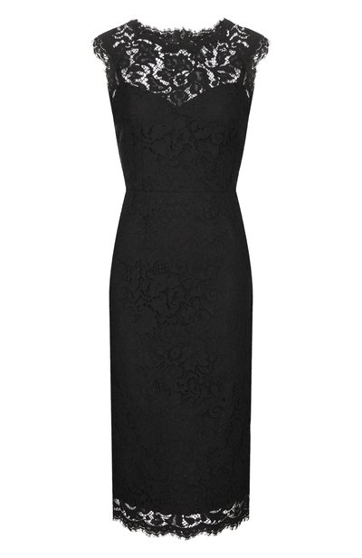 Женское платье из хлопка и вискозы DOLCE & GABBANA, арт. F6H0ZT/HLMTB