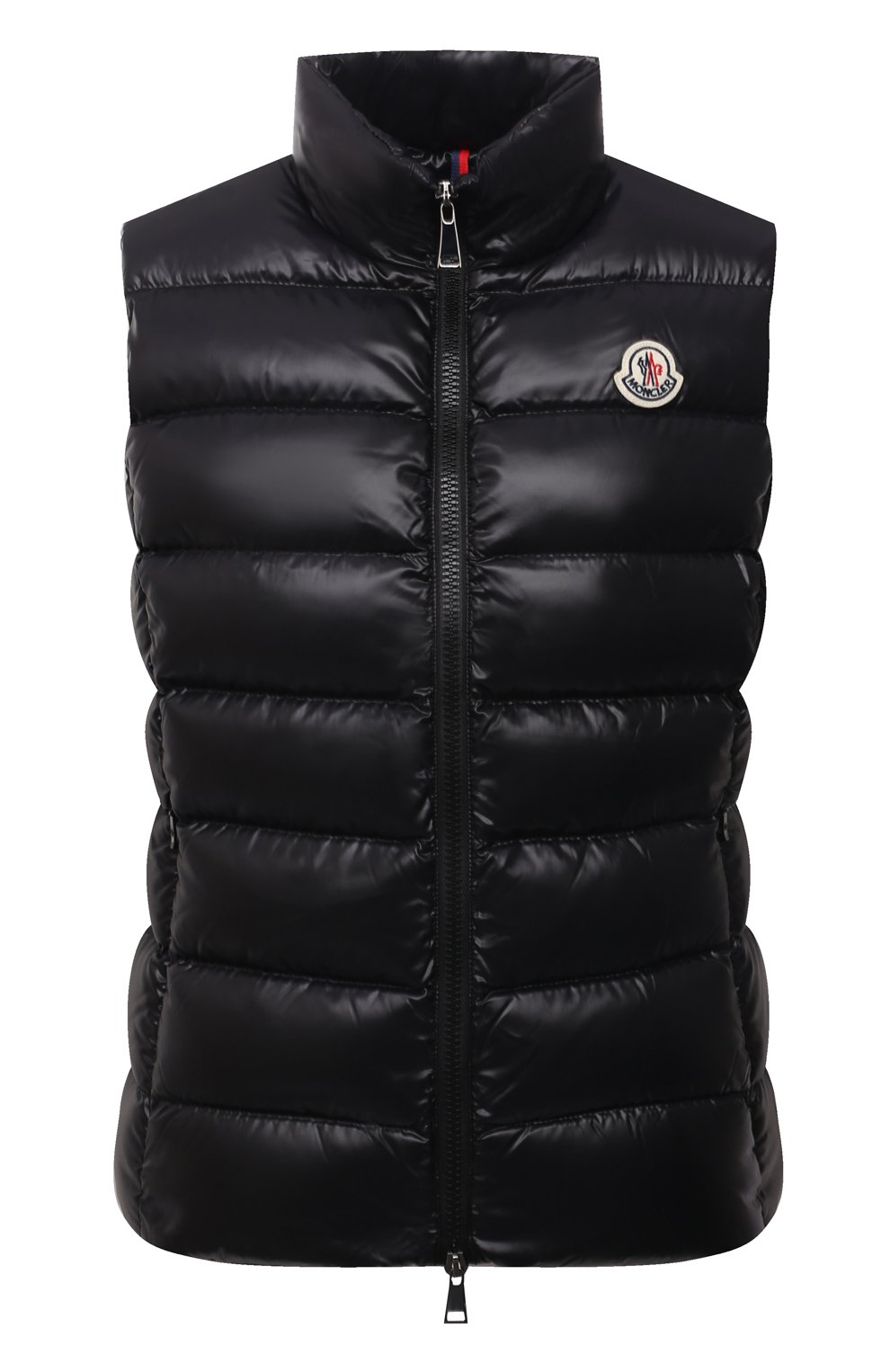 Пуховый жилет ghany MONCLER черного цвета по цене 69950 руб., арт. G2-093-1A525-00-68950, фото 1 Пуховый жилет ghany MONCLER, арт. G2-093-1A525-00-68950, фото 1