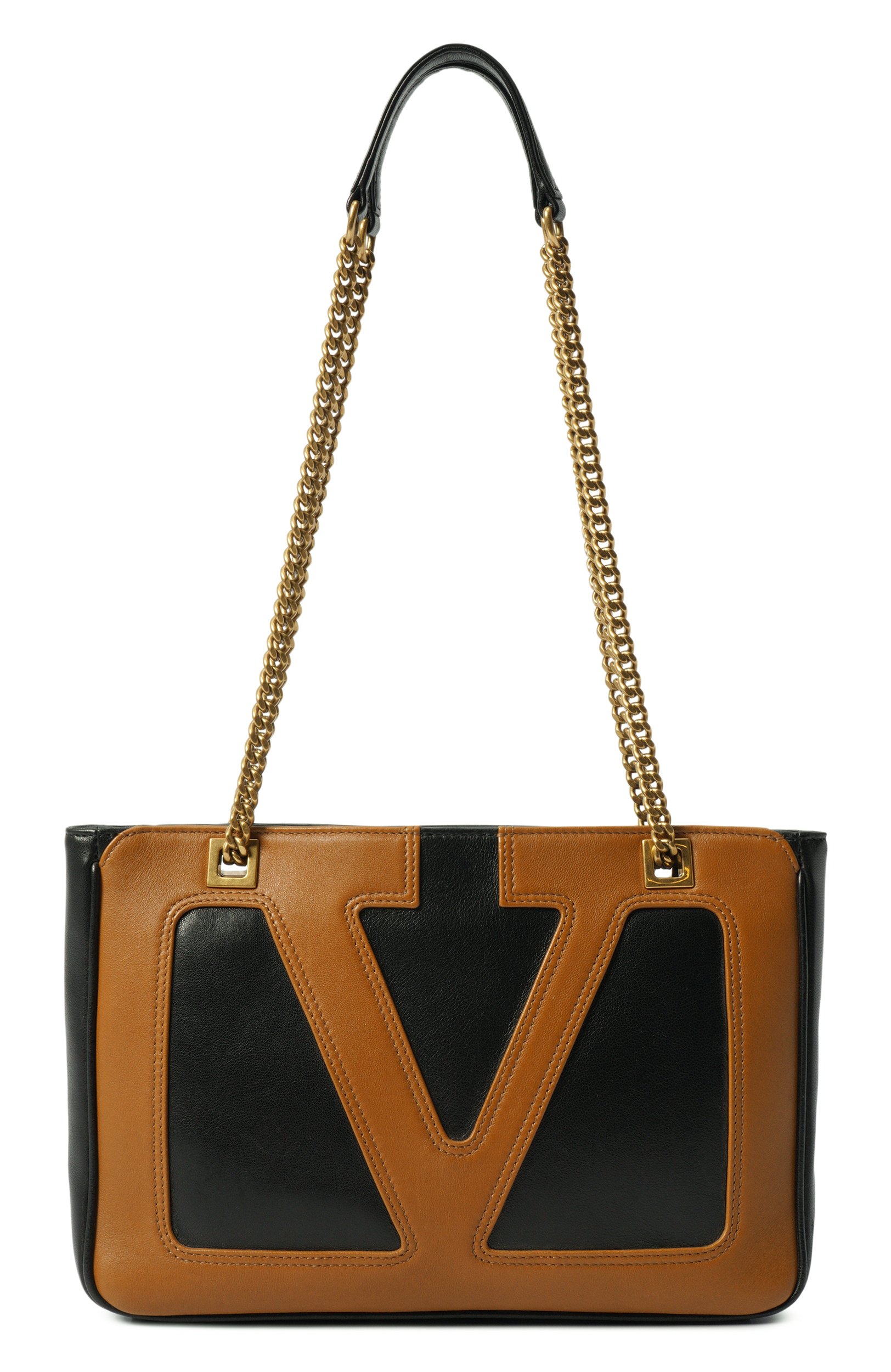 Сумка viva superstar small VALENTINO черного цвета по цене 283000 руб., арт. 6W2B0R14/PTJ, фото 1 Сумка viva superstar small VALENTINO, арт. 6W2B0R14/PTJ, фото 1