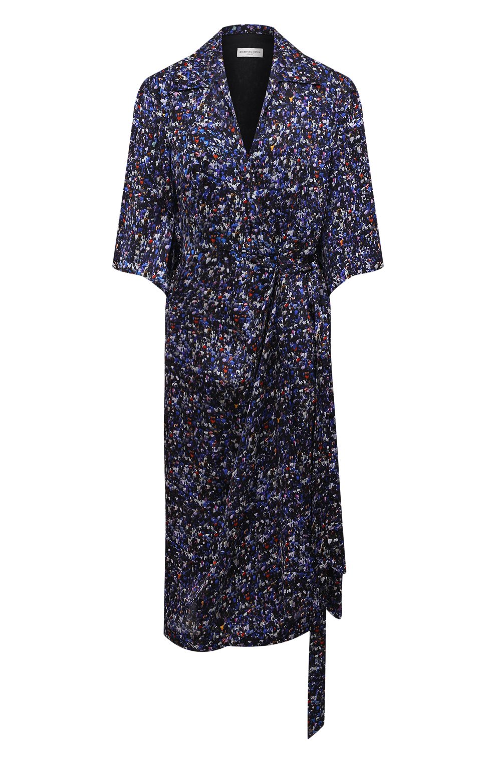Платье из вискозы и шелка DRIES VAN NOTEN, арт. 221-011004-4338, фото 1