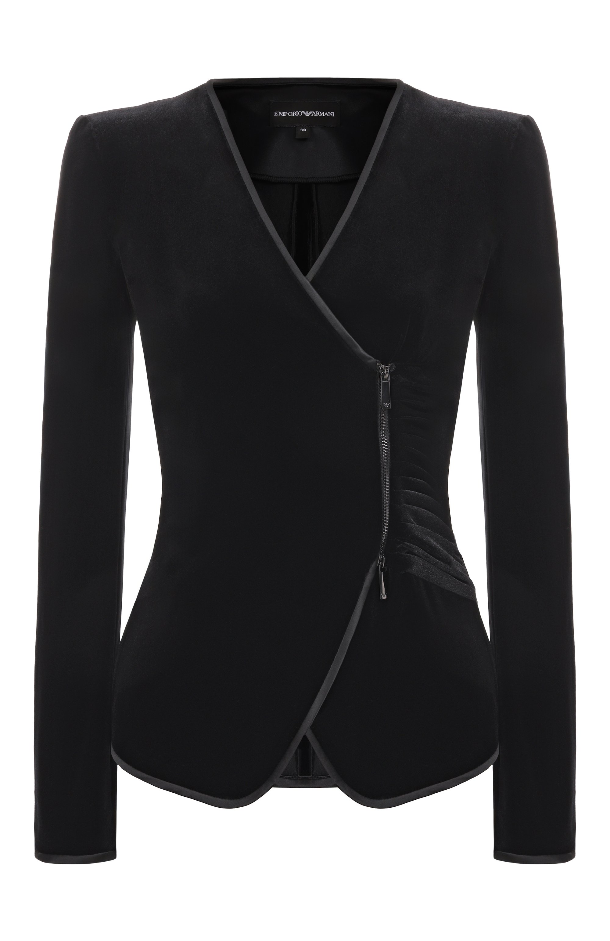 Бархатный жакет EMPORIO ARMANI, арт. EW003405/AF14011, фото 1