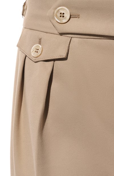 Брюки из хлопка и шерсти BRUNELLO CUCINELLI, арт. ME262M5030, фото 5