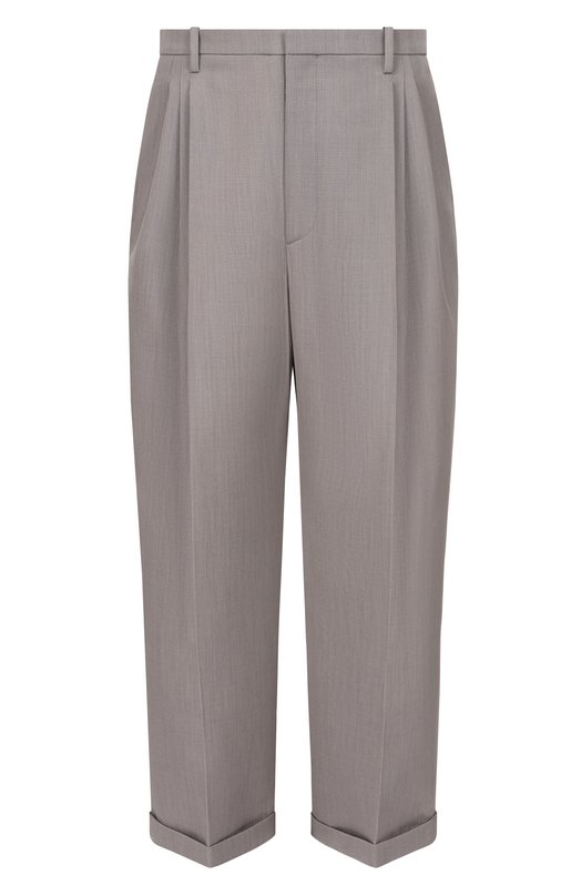 Шерстяные брюки Bottega Veneta 851380/V6DE0 Серый 851380/V6DE0